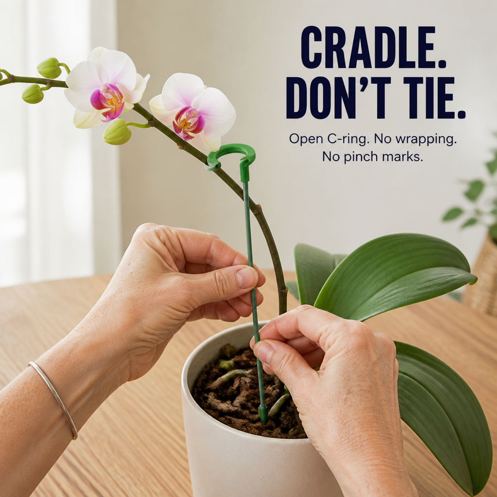 PrismBloom™ — Spot Your Orchid Spike Before It Breaks in Half