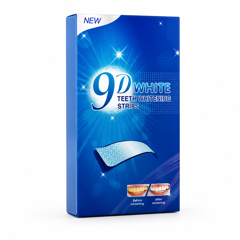 Gentle 9D Teeth Whitening Strips (14 Pieces)