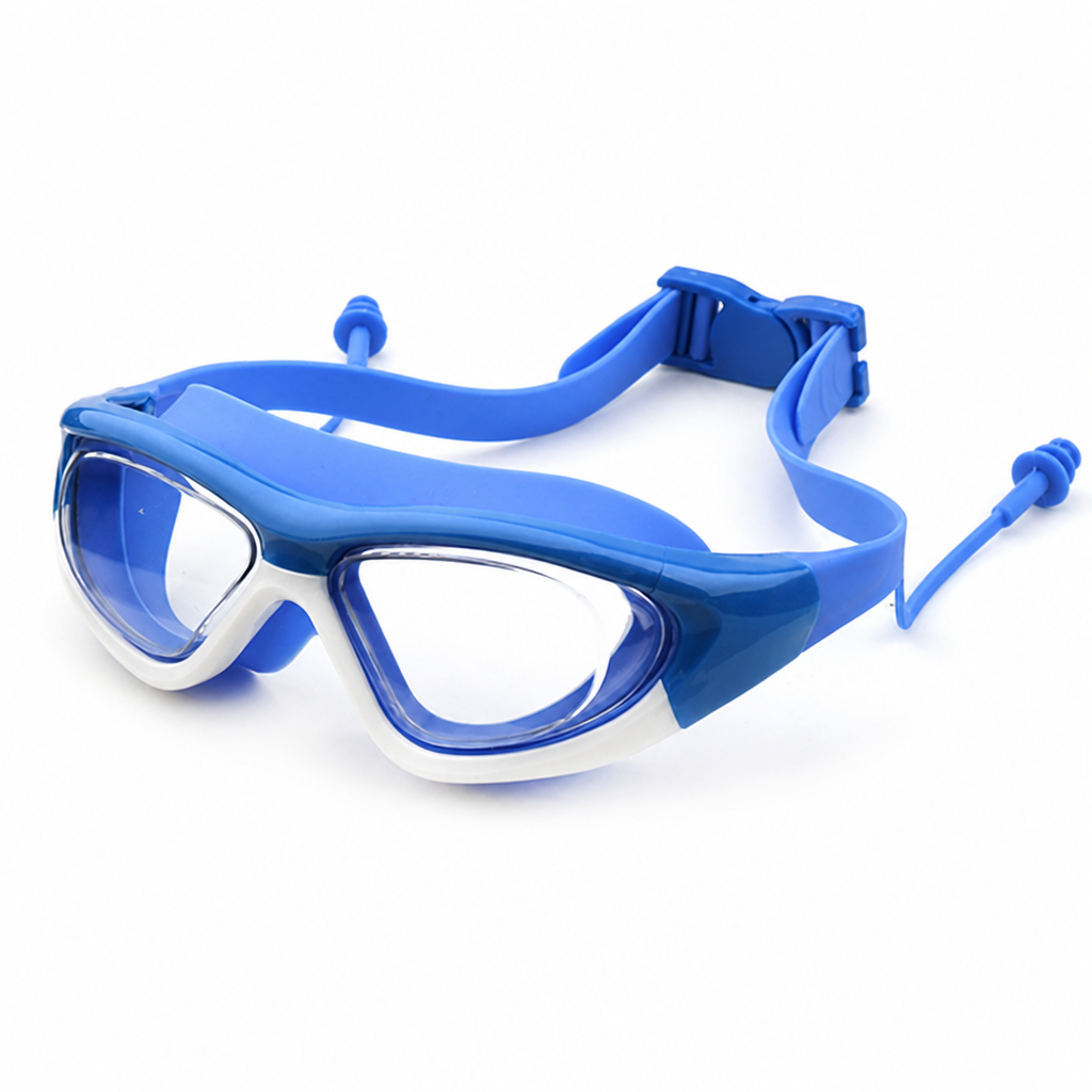 Anti-Fog & UV Protection Adjustable Strap Swim Goggles