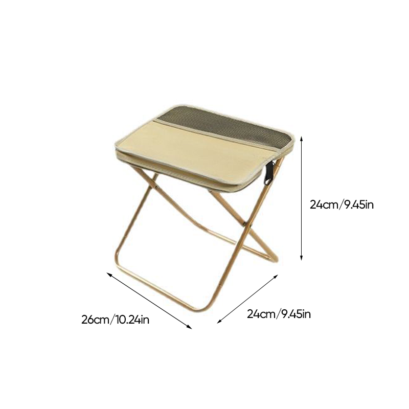 Portable Chair and Foldable Stool Backpack for Fishing and Camping