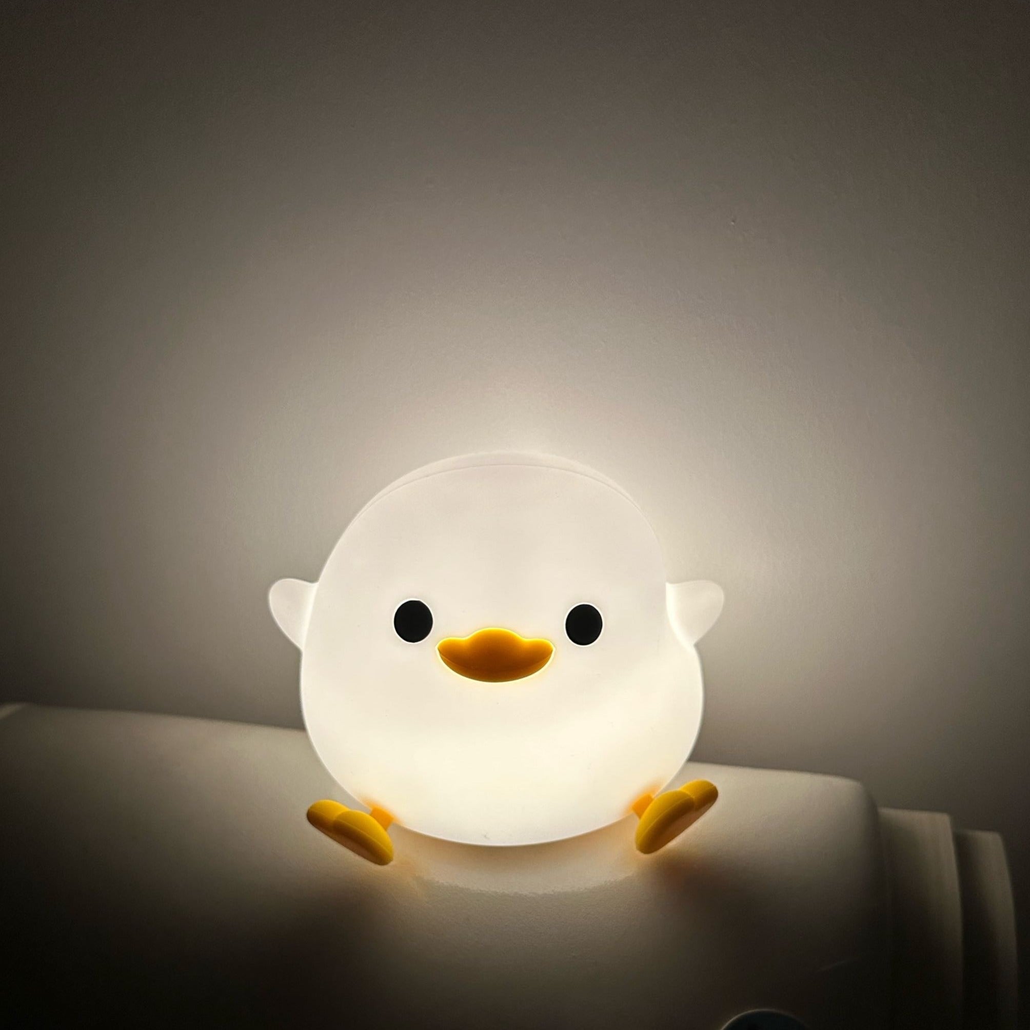 Touch-Controlled LED Chick Night Light with Timer Feature