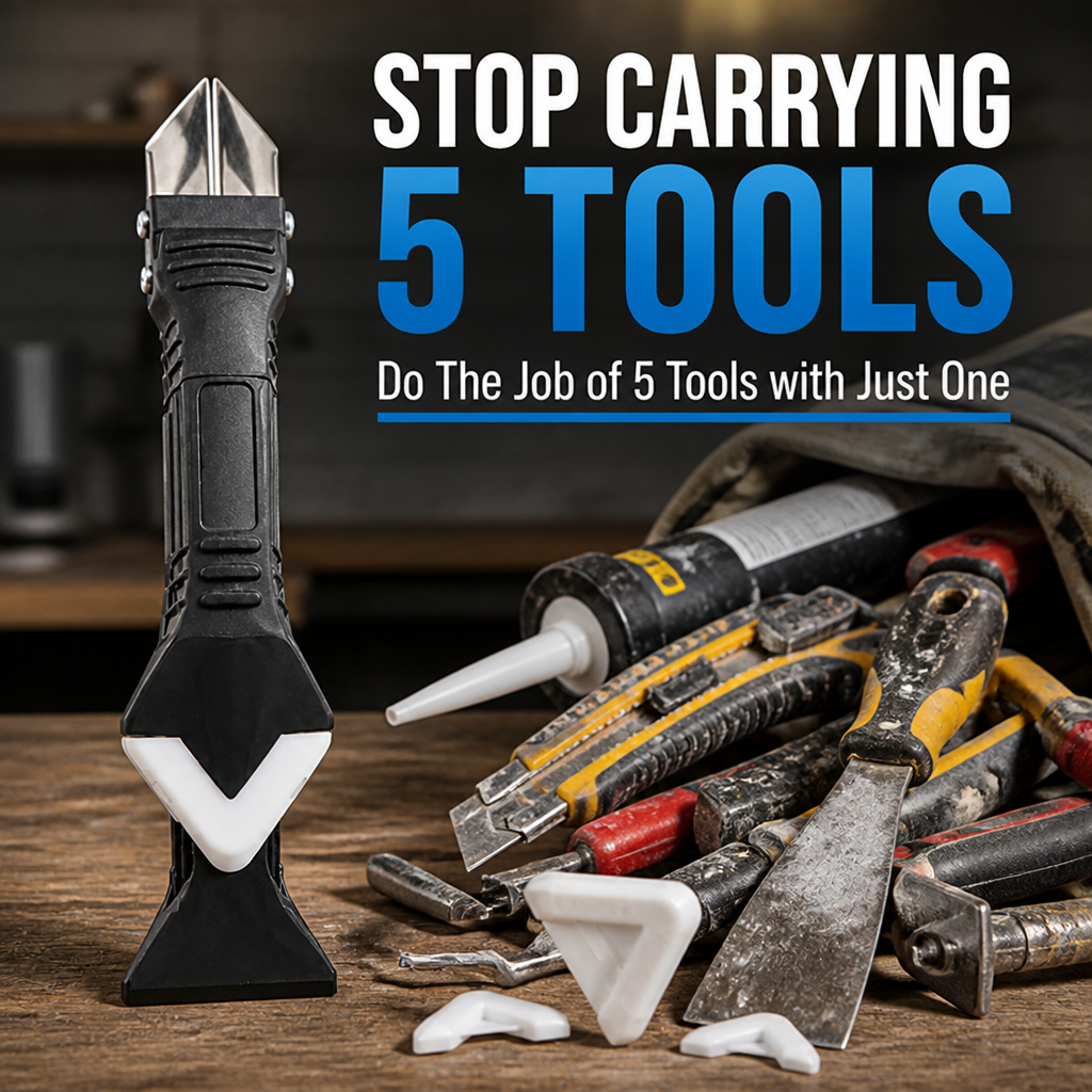 SealCraftPro™ — Slice Through Caulk Chaos for Perfect, Pro-Level Edges Every Time