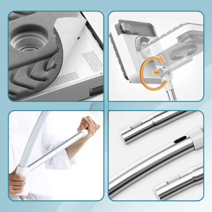 Double-Sided Magnetic Window Cleaning Tool for Indoor Use
