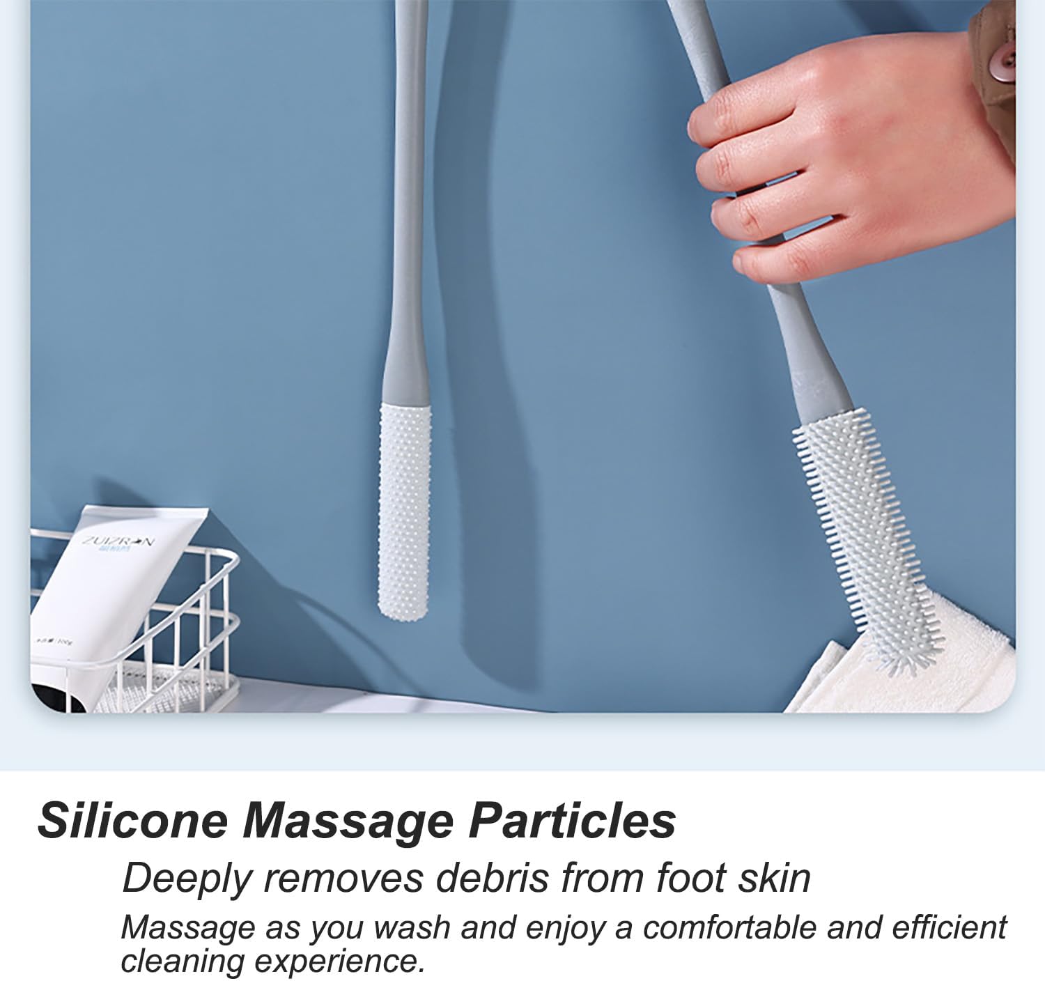 Soft Bristle Cleaner for Toe Separators