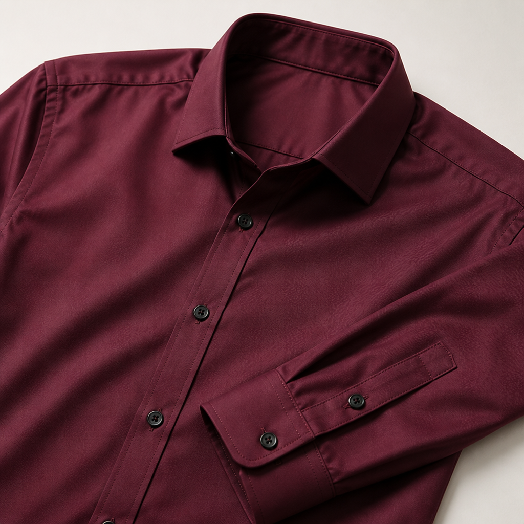 StratoForm™ Men’s Long Sleeve Shirt — Command Every Moment with Effortless Cool and Sharp Confidence