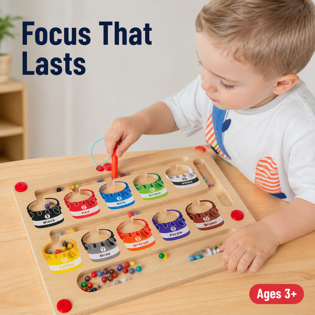 LumiTrail™ — Ignite Little Minds with Magnetic Play That Builds Focus and Confidence