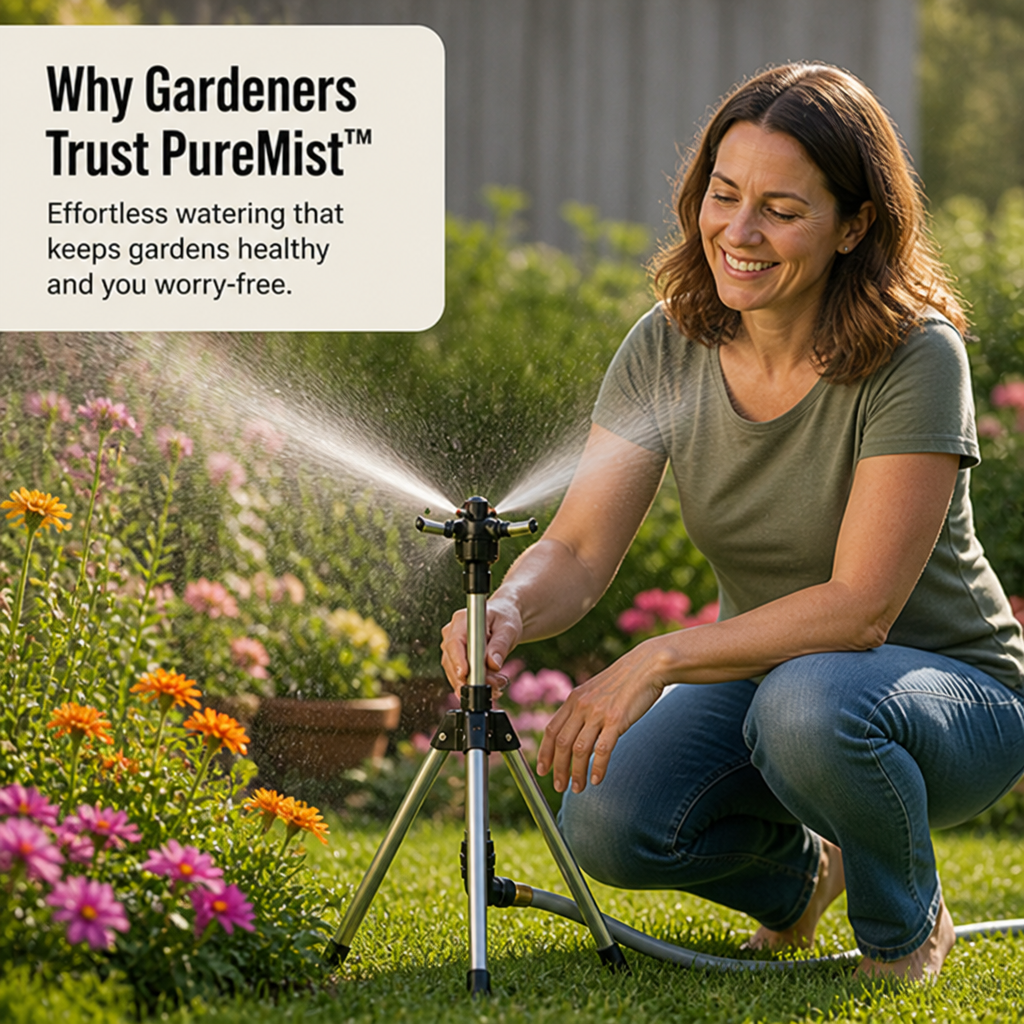 PureMist™ — Transform Your Garden into a Silent, Cooling Oasis of Life