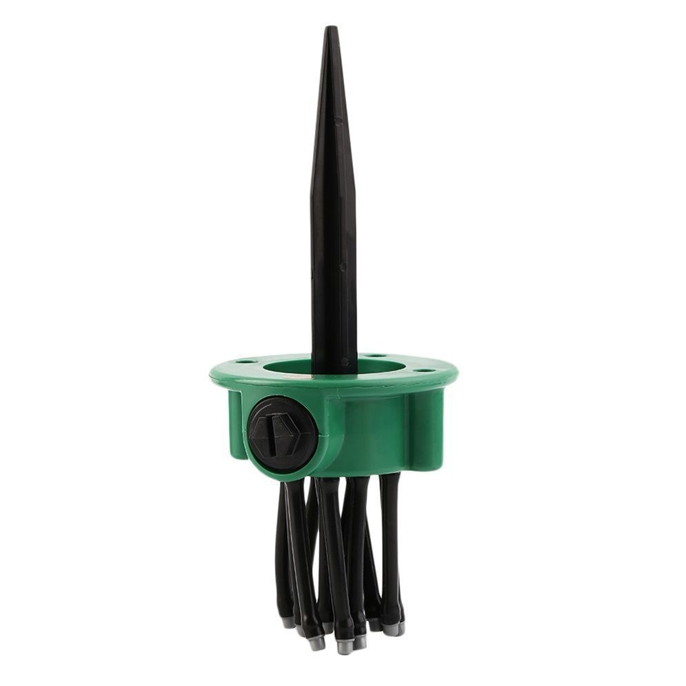 360 Degree Irrigation Garden Sprinkler - Adjustable 12-in-1 System