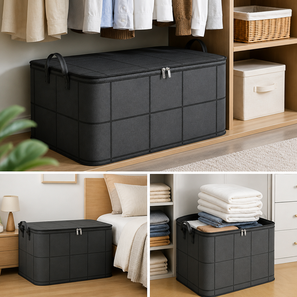 SafeNest™ — Take Control of Clutter and Protect Your Bulky Bedding with Rock-Solid Storage