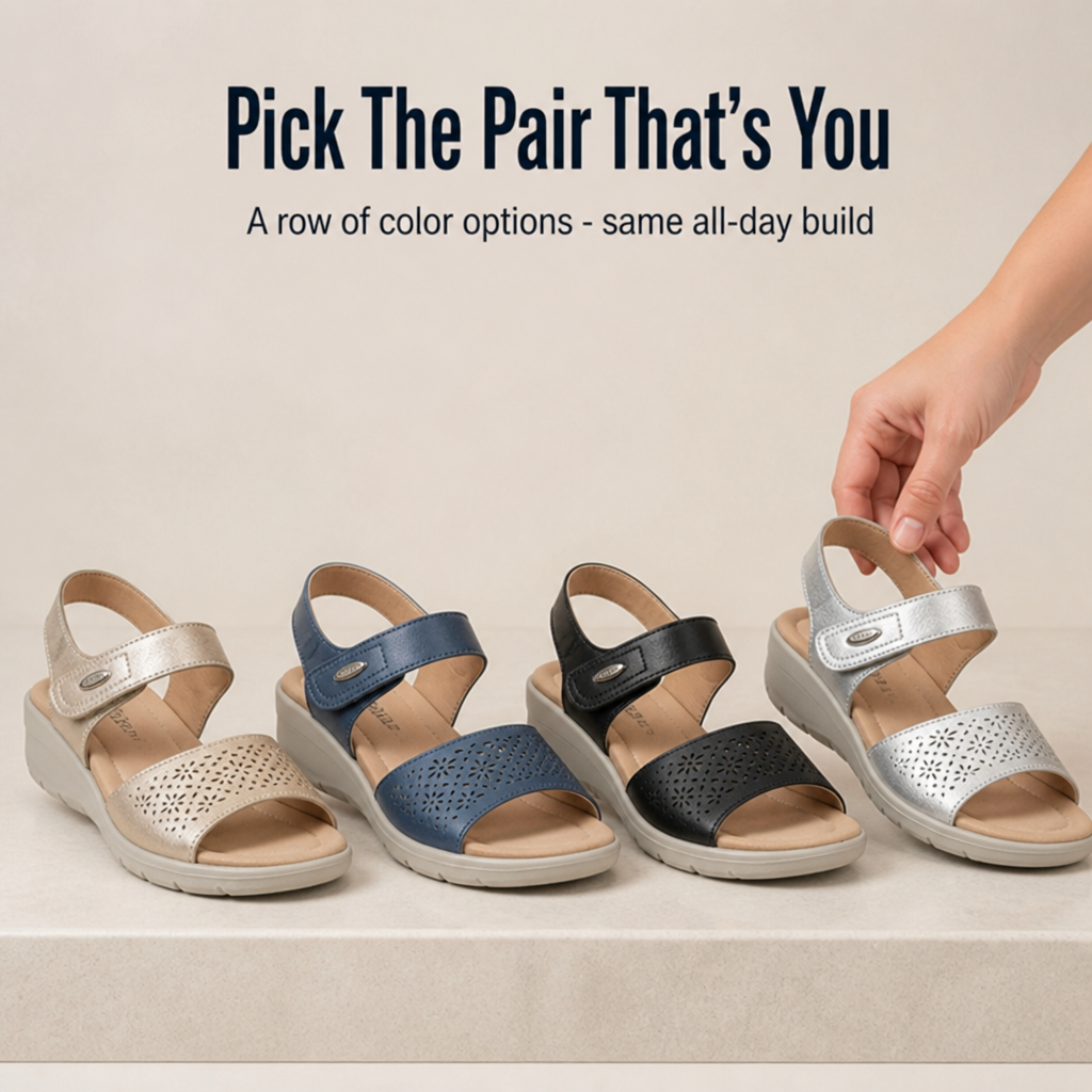 SolaraStride™ — Walk Pain-Free with Style and Confidence All Day Long