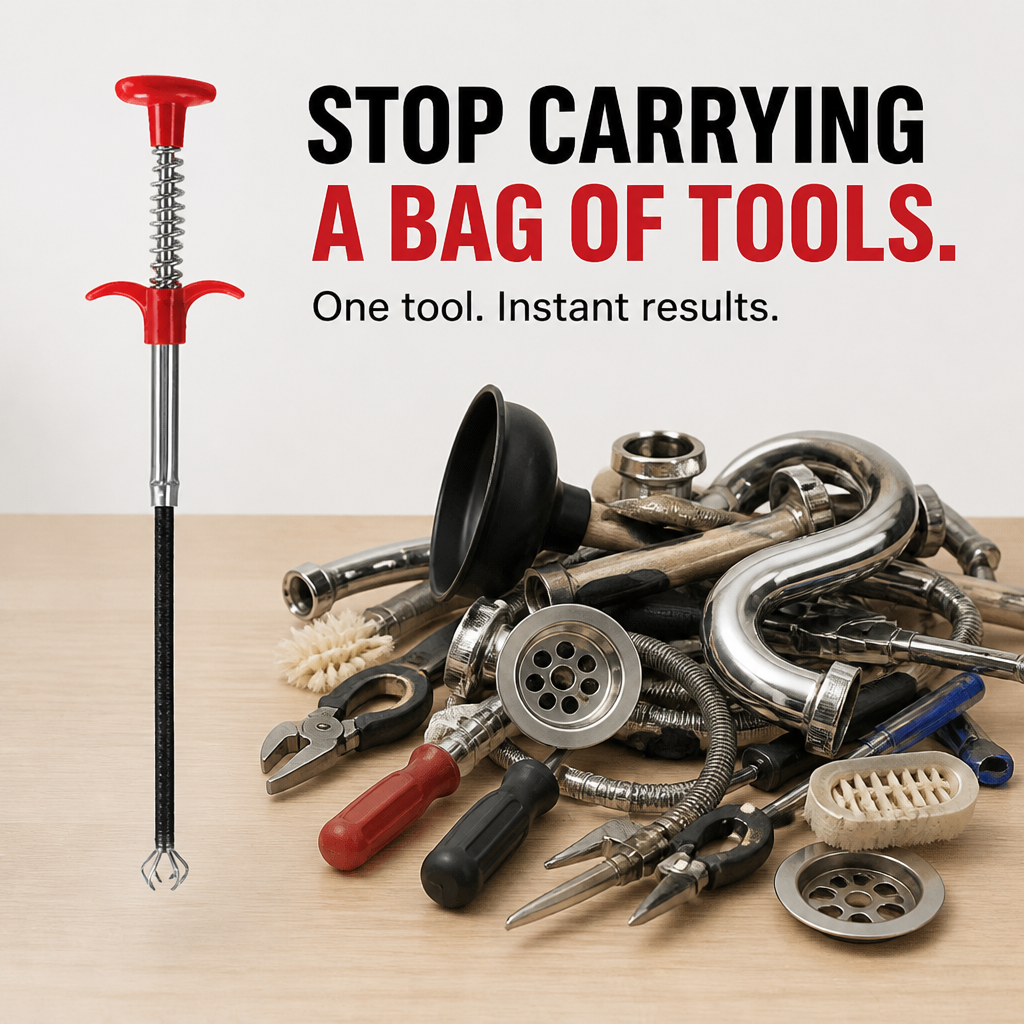 ClearFlowPro™ — Instantly Crush Clogs Without Chemicals or Chaos