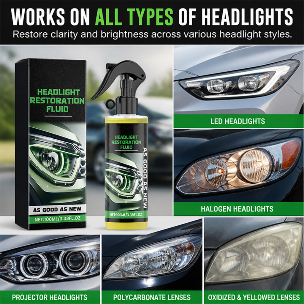 RadianceRush™ — Restore Stunning Headlights That Command Safety and Confidence Every Night