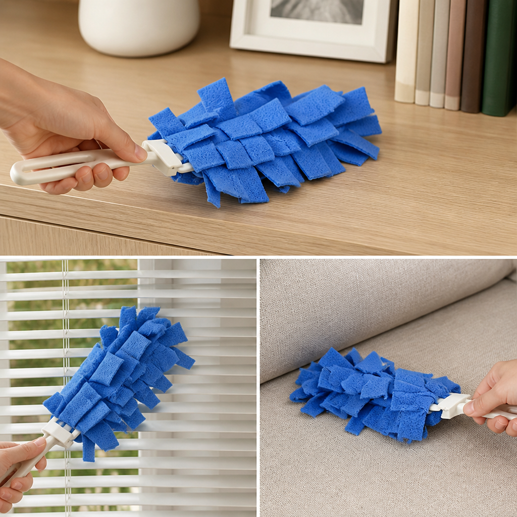ZephyraDuster™ — Effortless Dust-Free Bliss That Makes Your Home Shine