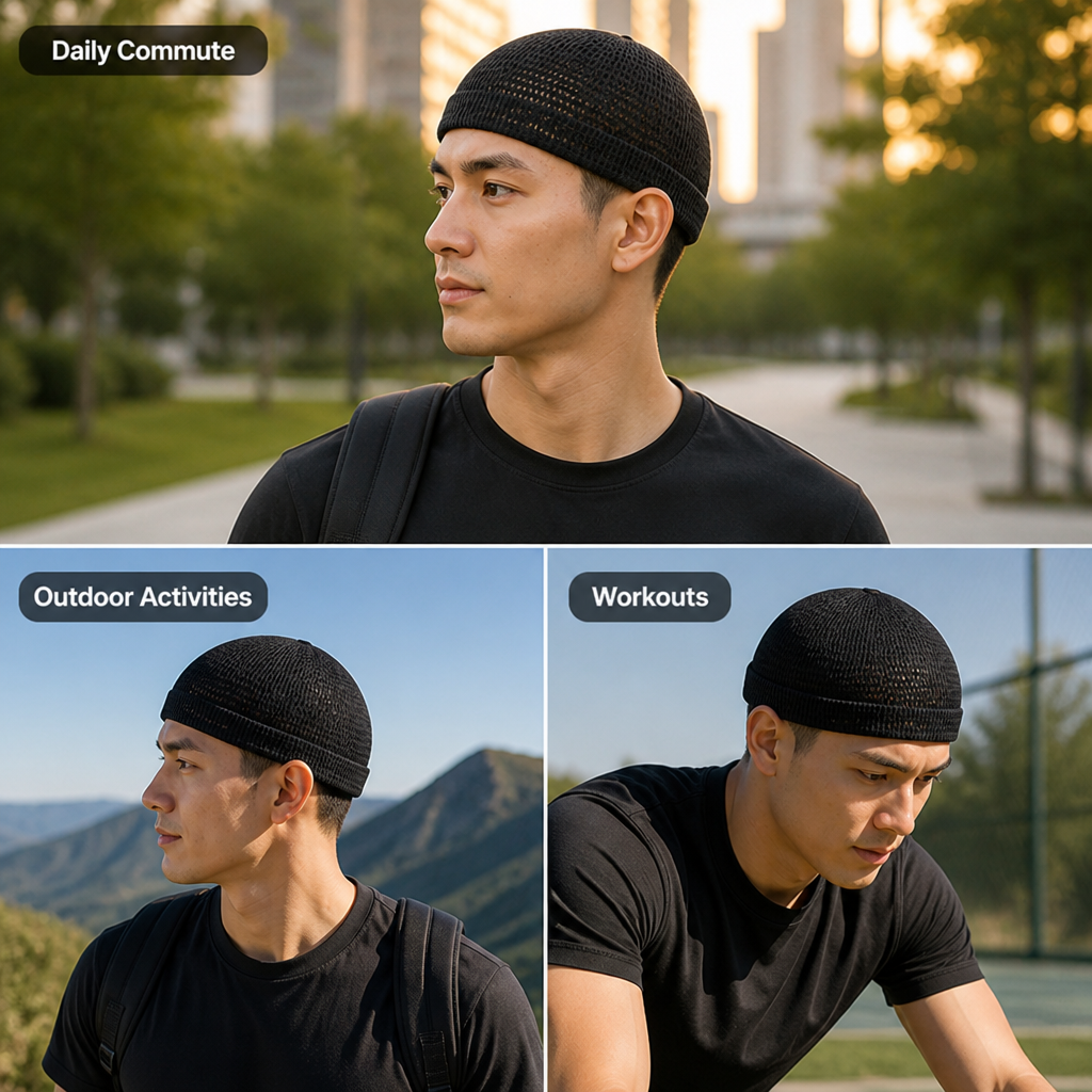 BreezeLite™ Mesh Cap — Stay Sweat-Free, Cool, and Confident All Day Long