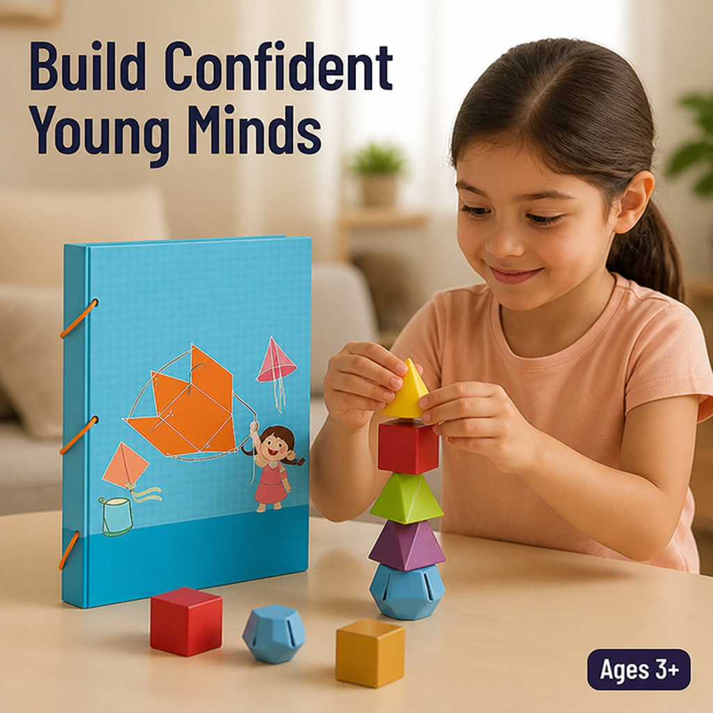 MindShape™ — Ignite Your Child’s Confidence and Love for Geometry with Every Page