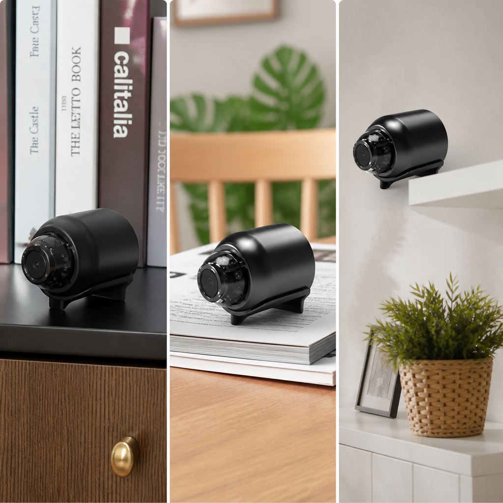 VigilLens™ Mini — Total Peace of Mind with Every Sharp, Silent Watch