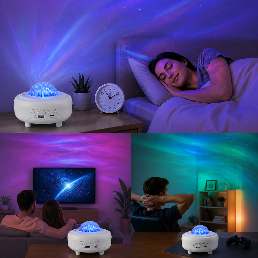 CelestiWave™ — Transform Your Room into a Hypnotic Galaxy of Calm and Joy