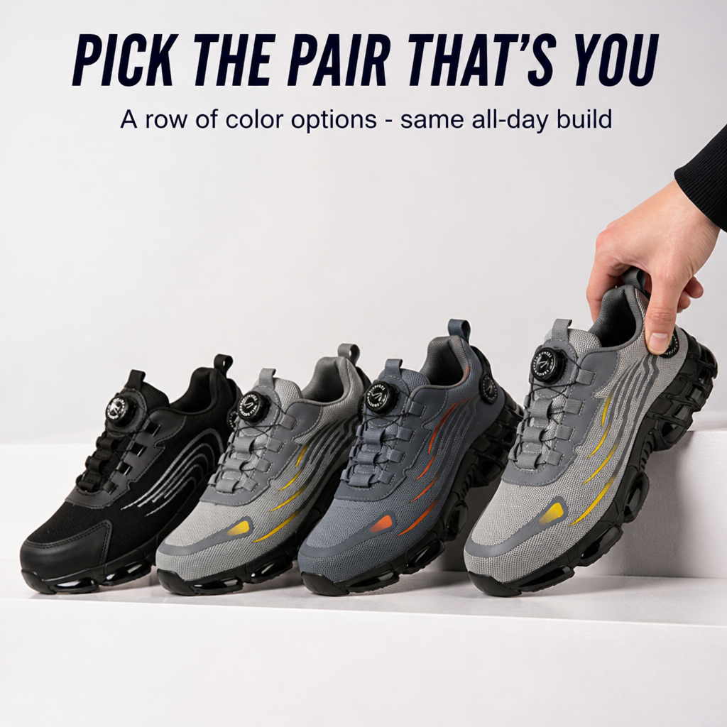 ForgeGuard™ — Crush Fatigue and Command Every Shift with Featherlight, Bulletproof Comfort