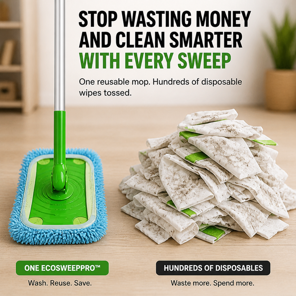 EcoSweepPro™ — Stop Wasting Money and Clean Smarter with Every Sweep