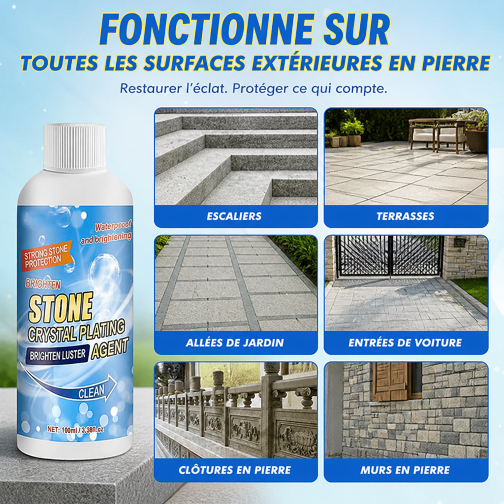 StoneShine™ — Bring Your Outdoor Stone Back to Life Without Harsh Chemicals or Scrubbing