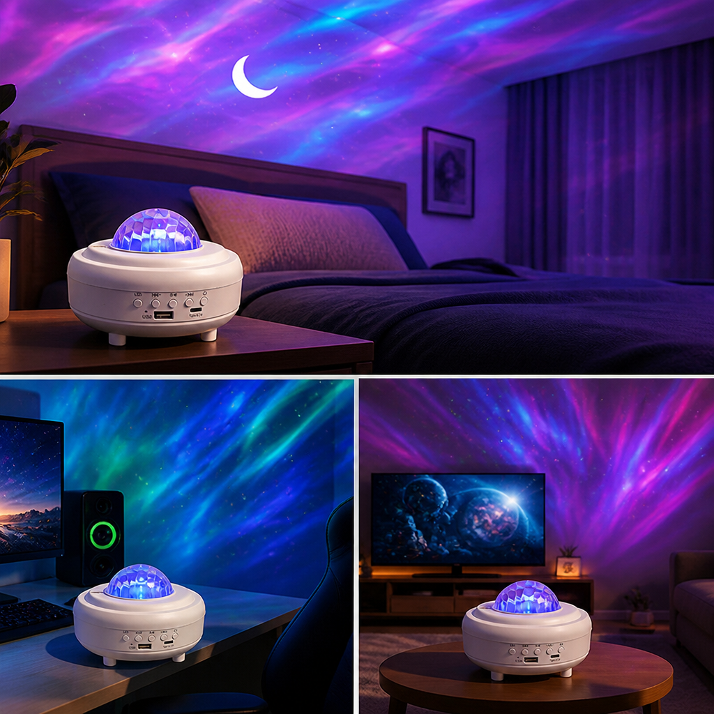 CelestiWave™ — Transform Your Space into a Mesmerizing Galaxy of Calm and Wonder