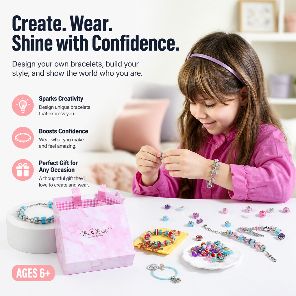 LumaLuxe™ — Make Sparkly Charm Bracelets She'll Wear Long After the Party