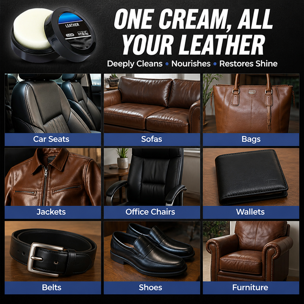 RevitaLux™ Leather Cream — Restore the Soft, Radiant Feeling Your Leather Deserves
