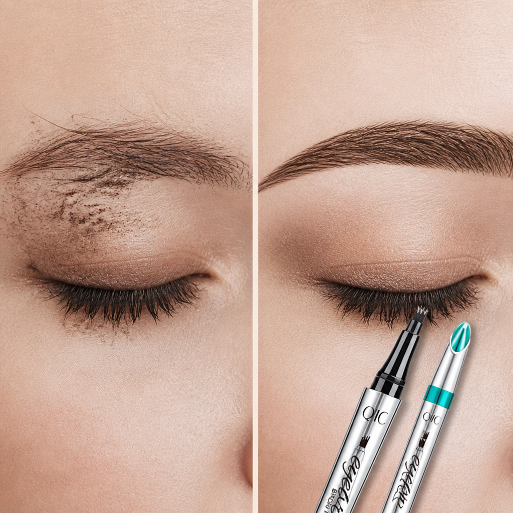 Waterproof 4-Tip Brow Performer™ — Unleash Bold, Smudge-Proof Brows That Command Attention All Day