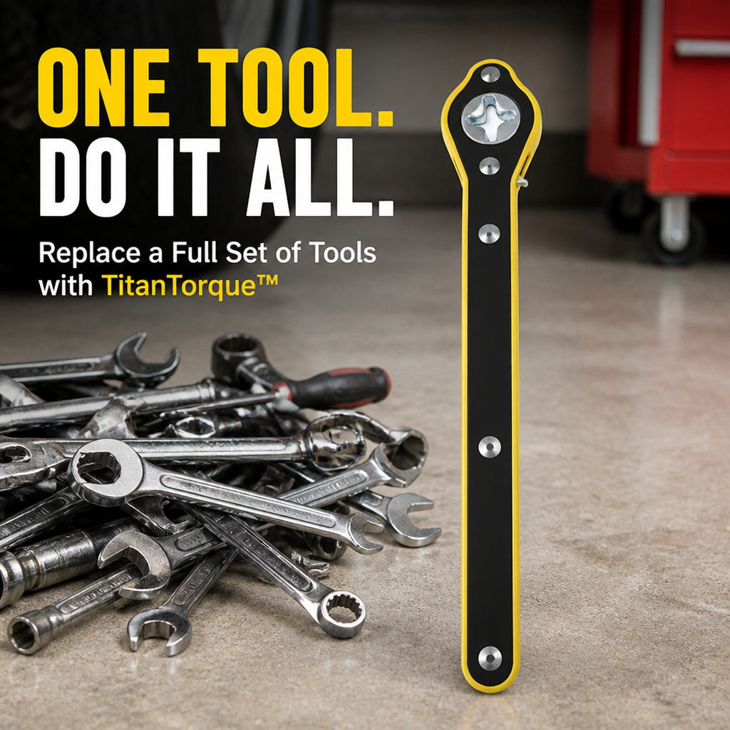 TitanTorque™ — Conquer Tire Changes with Effortless Power and Rock-Solid Control