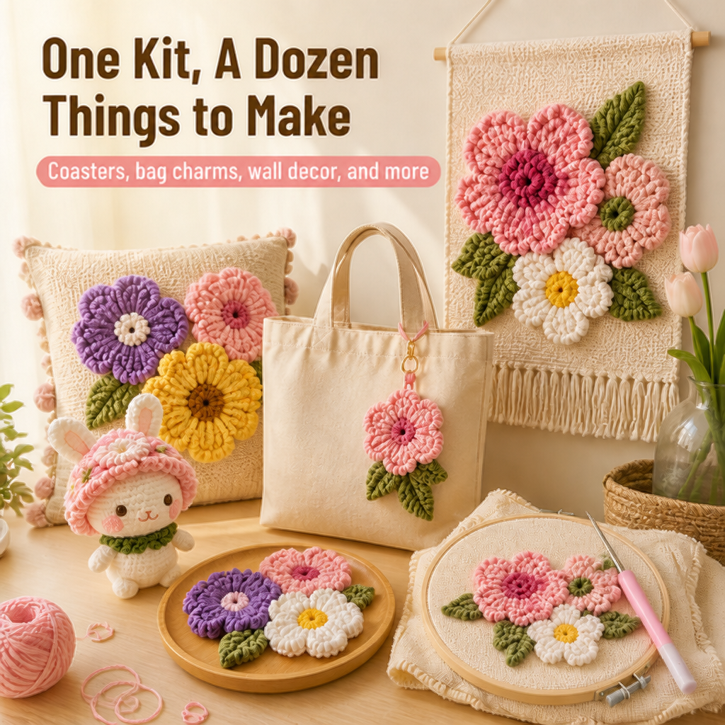 VividBloom™ — Craft Cozy Floral Coasters That Brighten Every Moment and Heart