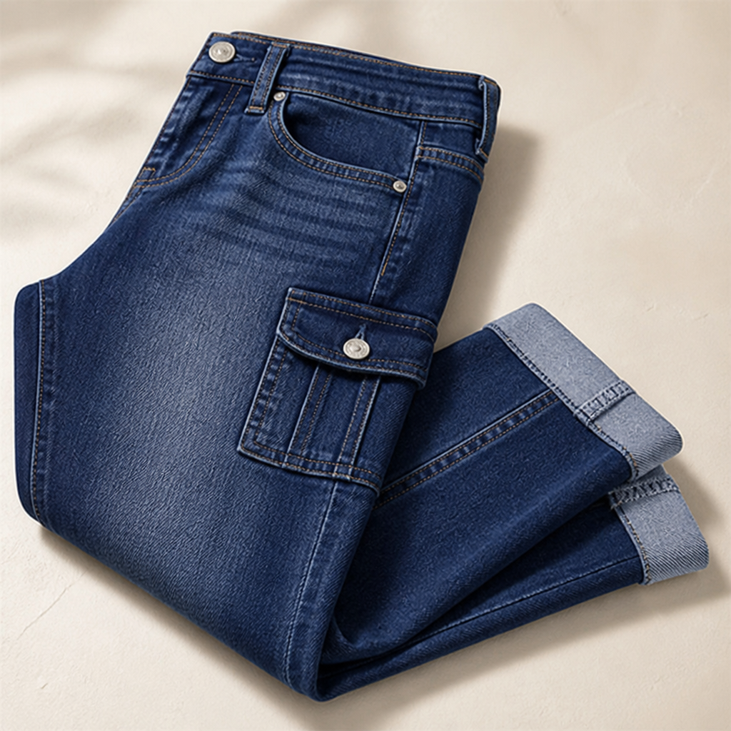 VitalDenim™ Slim Fit Stretch Capris — Embrace Every Curve with Unstoppable Comfort