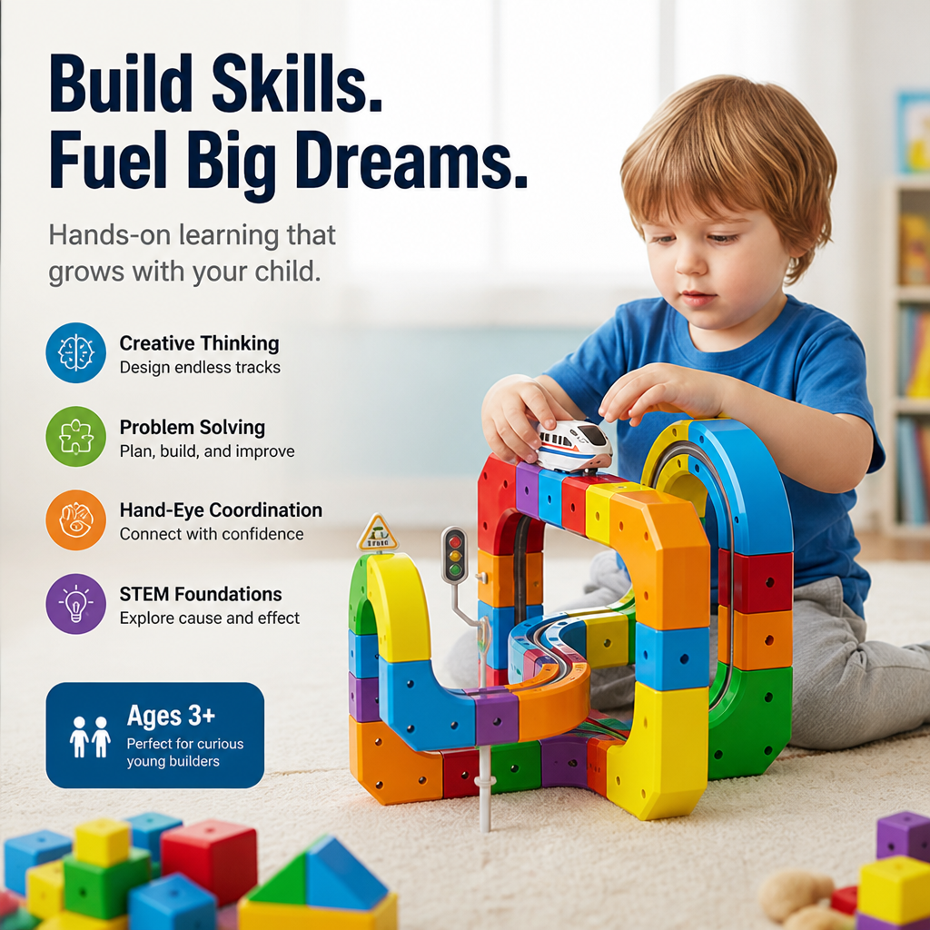 BrightPath™ Track Builder — Ignite Your Child’s Creativity and Unstoppable Love for Learning
