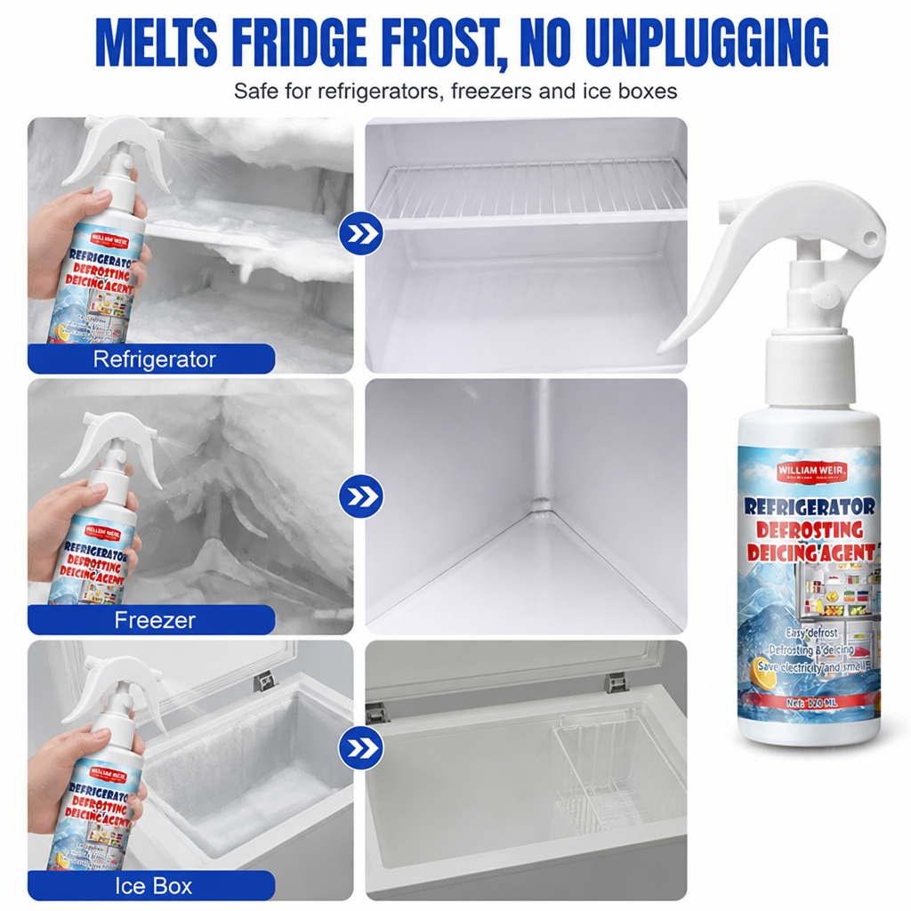 FrostEase™ — Melt Frost Fast for a Fresher, Energy-Smart Fridge You’ll Love
