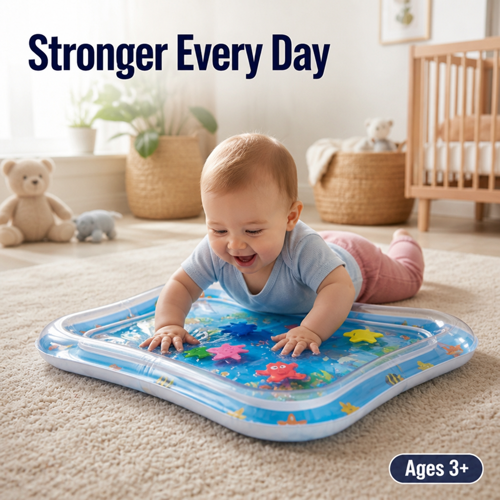 MarinaSplash™ — Ignite Curiosity and Build Strength with Every Joyful Tummy Time Moment