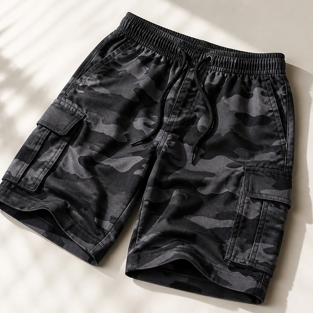 DefiantEdge™ Tactical Cargo Shorts — Conquer Every Move with Rugged Comfort and Smart Storage