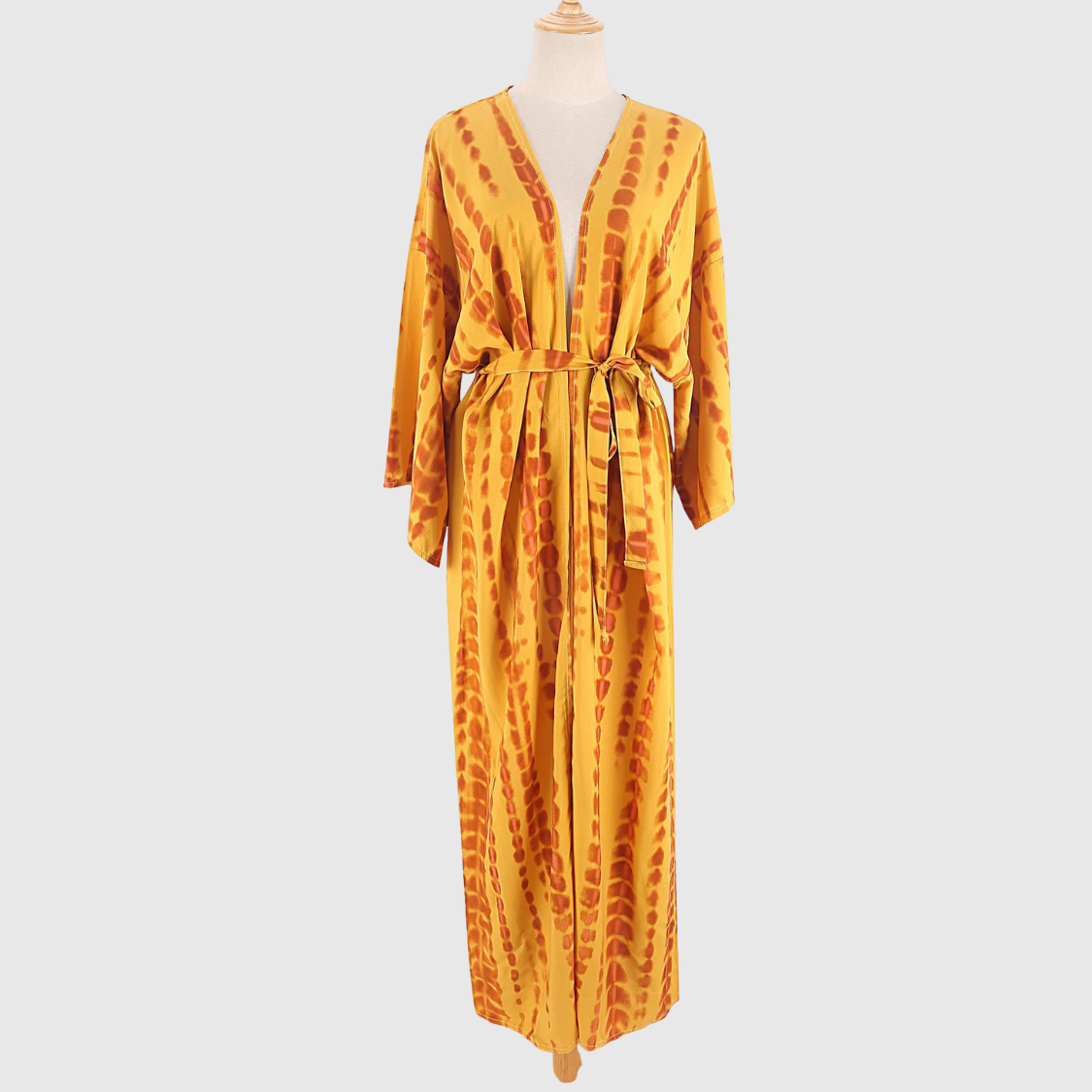 Kimono Beach Cover Up in Tie Dye Design