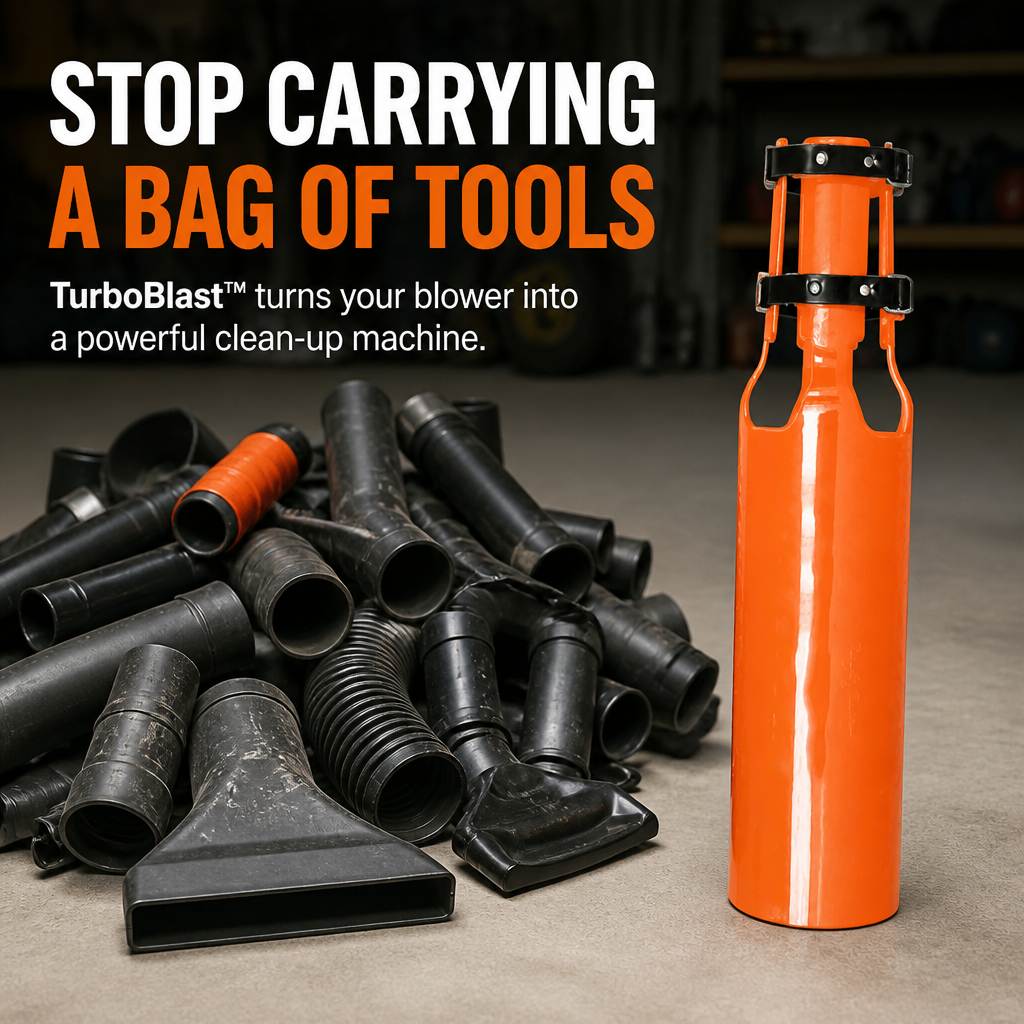 TurboBlast™ — Instantly Supercharge Your Blower for Effortless, Fast Yard Cleanup