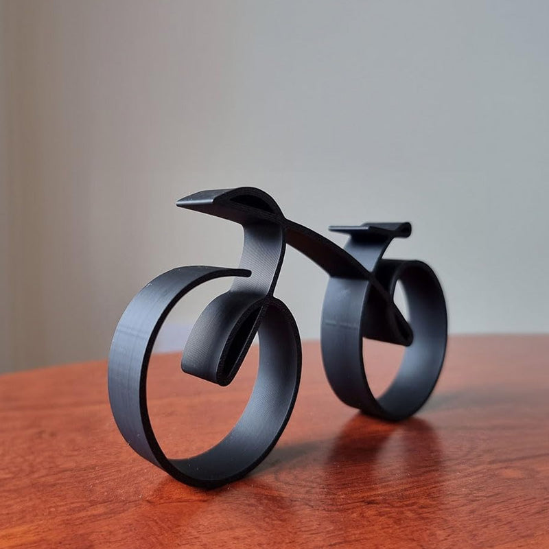 Iron Bicycle Figurine – Minimalist Home Decor