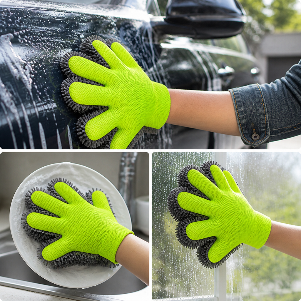 SparkGrip™ Gloves — Clean Smarter, Shine Brighter, Every Time