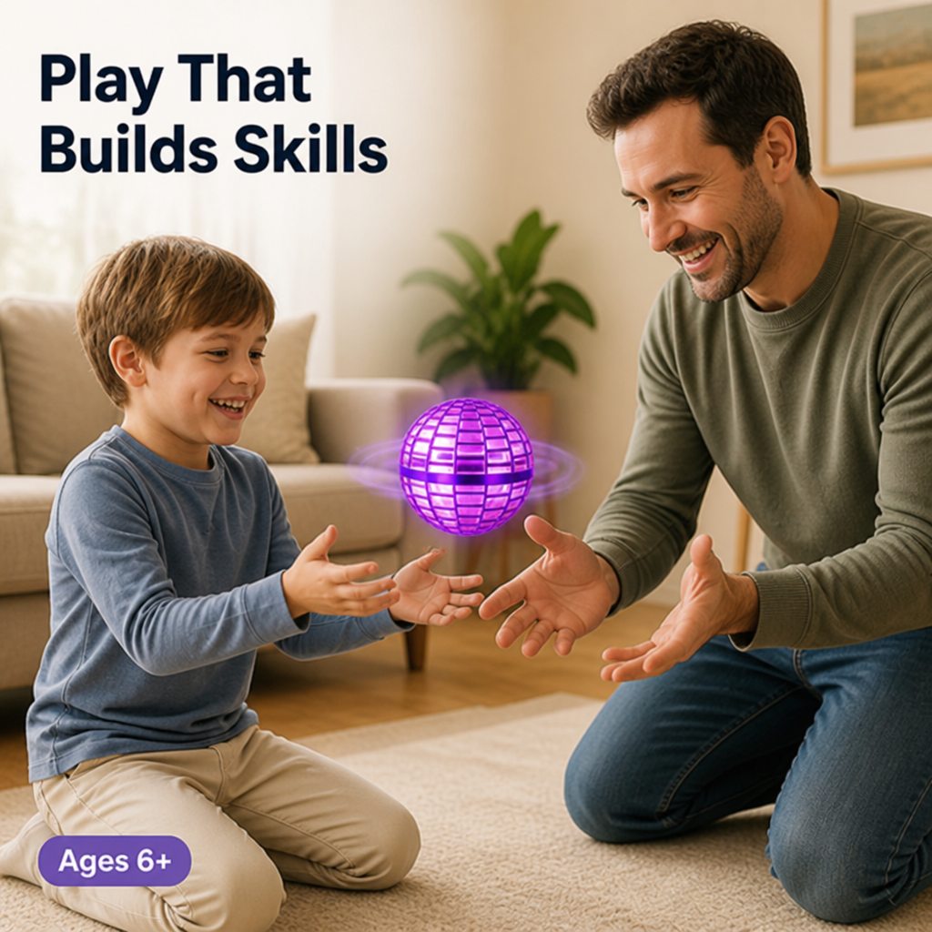 SkyFlare™ — Ignite Every Toss with Jaw-Dropping Lights and Effortless Flight