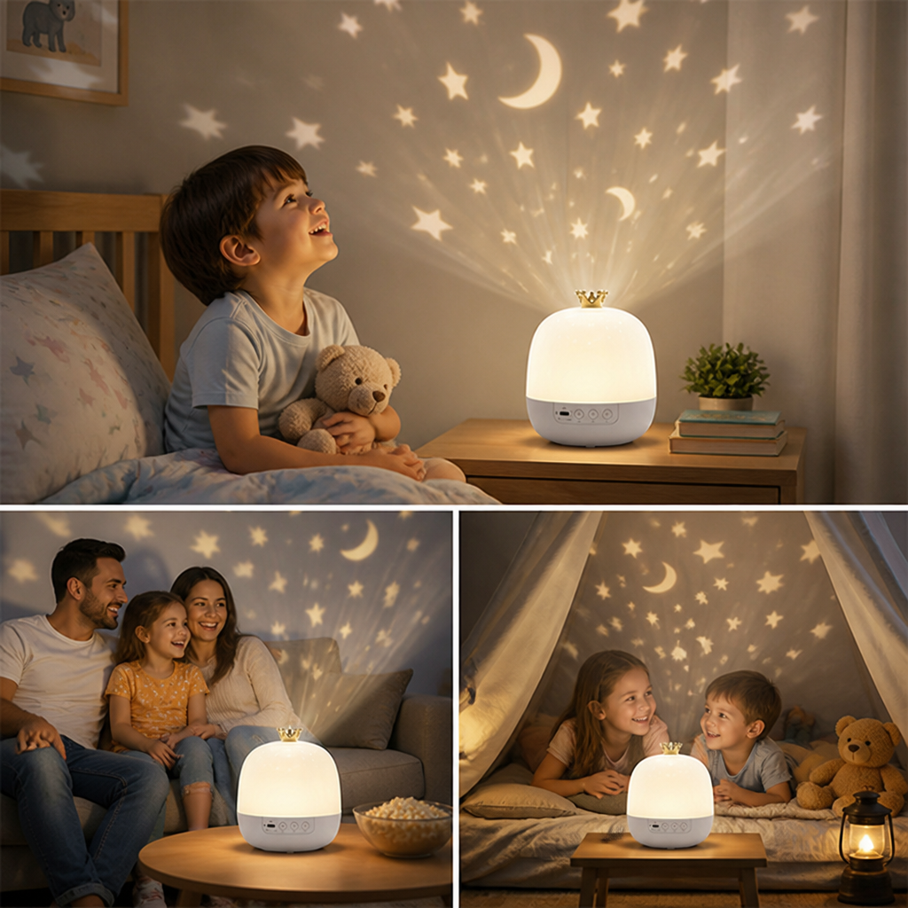 CelestiaBeam™ — Drift Into Tranquil Nights Wrapped in Soothing Starlight