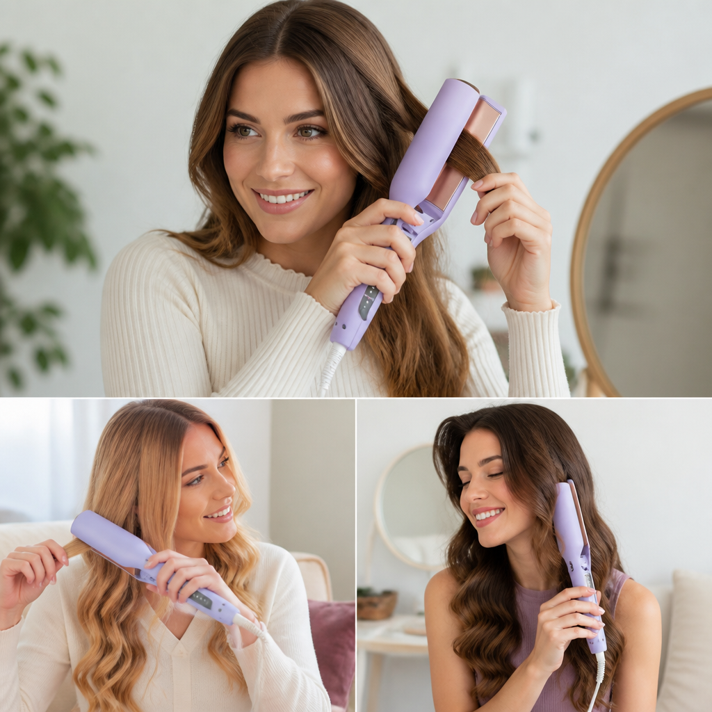 FlaireMist™ Curling Wand — Instantly Stunning, Silky Smooth Curls That Turn Heads