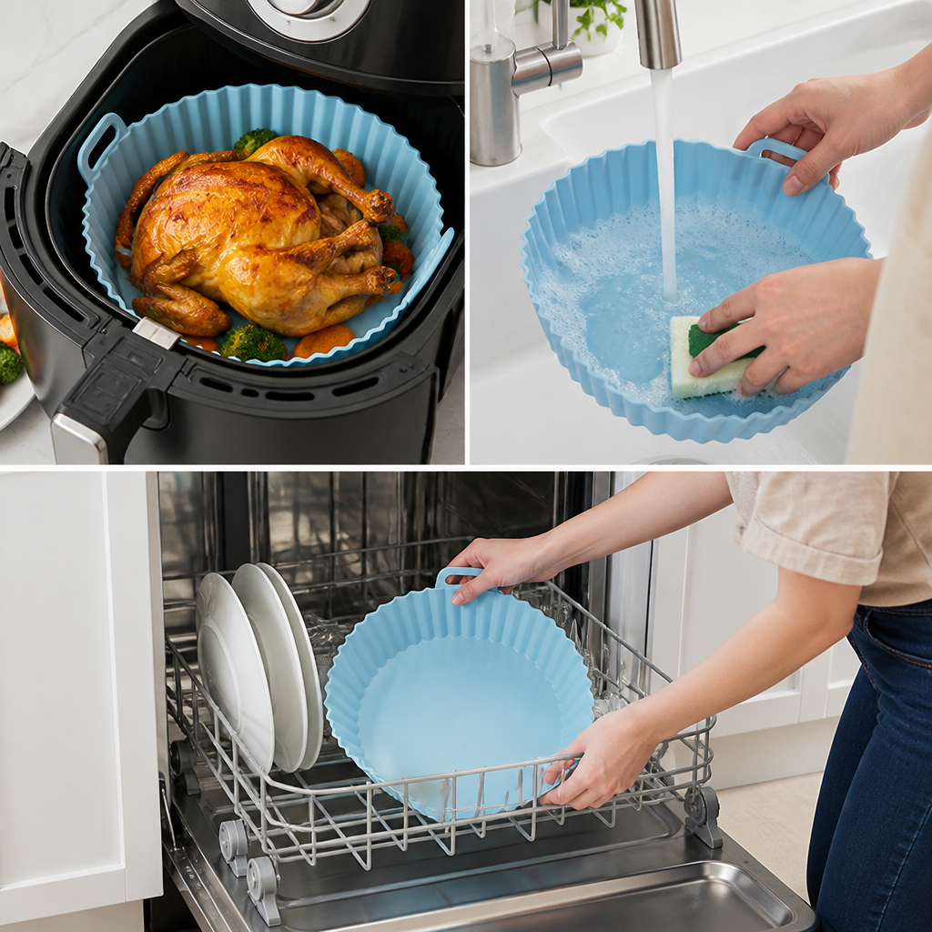 VelouroMat™ — Effortless Cleanups for Crispy, Grease-Free Meals Every Time