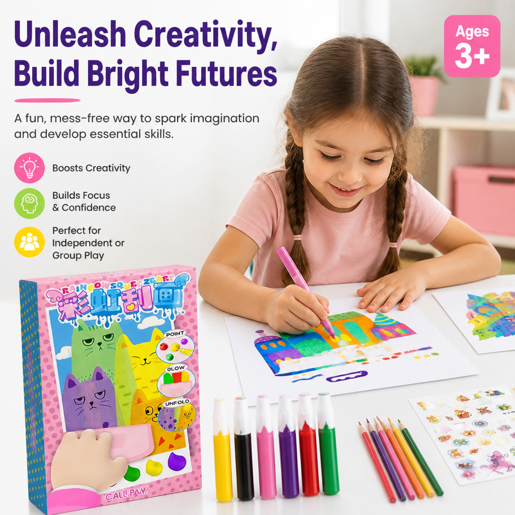 ColorCraze™ — Ignite Your Child’s Imagination Without the Mess or Stress