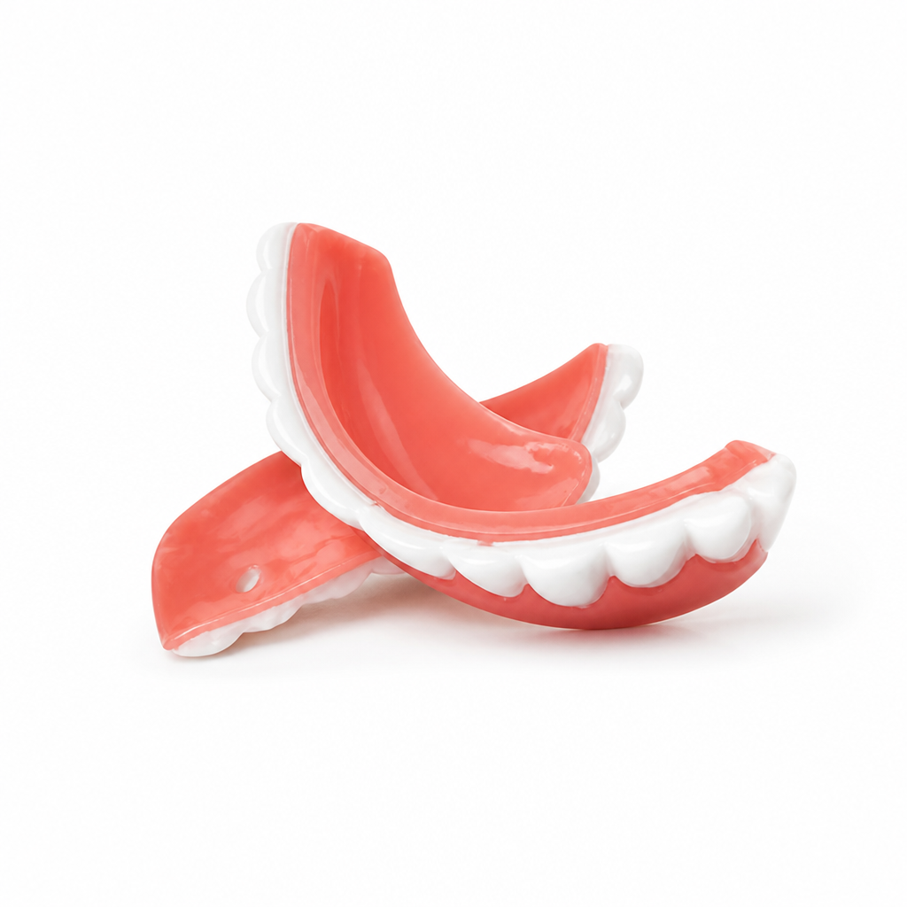 Ultra-Thin Snap-On Durable Resin Veneers (2-Piece Set)