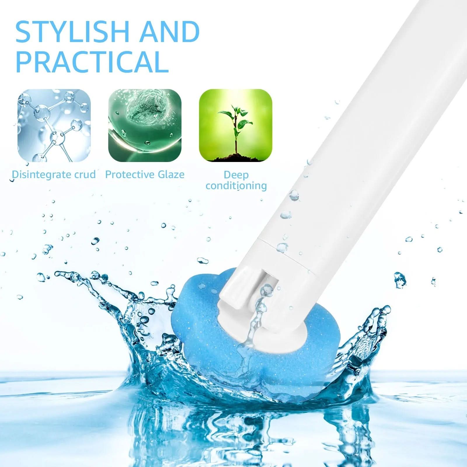 Disposable Toilet Brush Cleaning Set