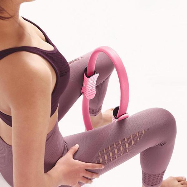 Padded Handle Pilates Circle – Strength and Posture Training Tool