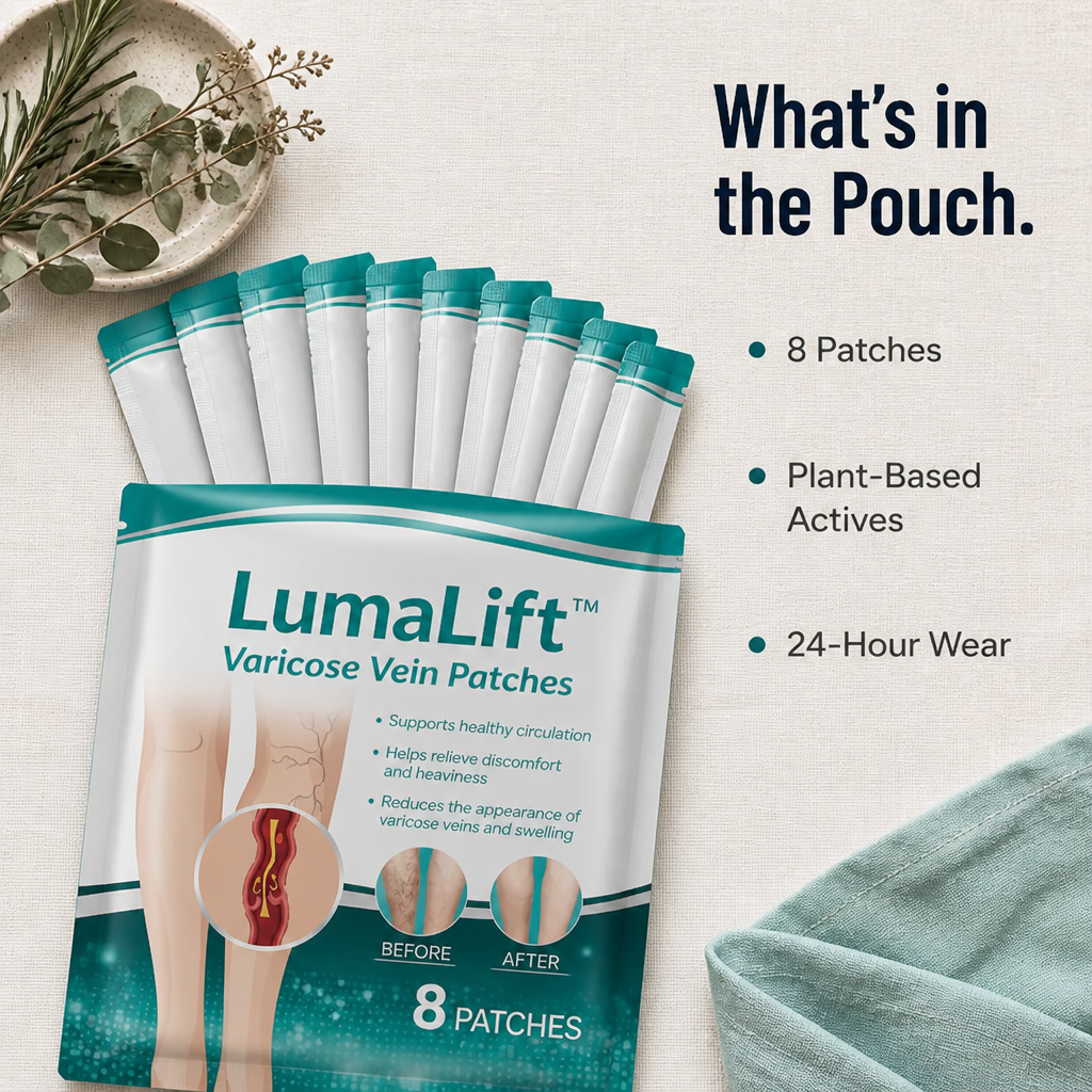 LumaLift™ — Rise to Revived Legs After a Day on Your Feet | 8-Patch Pack