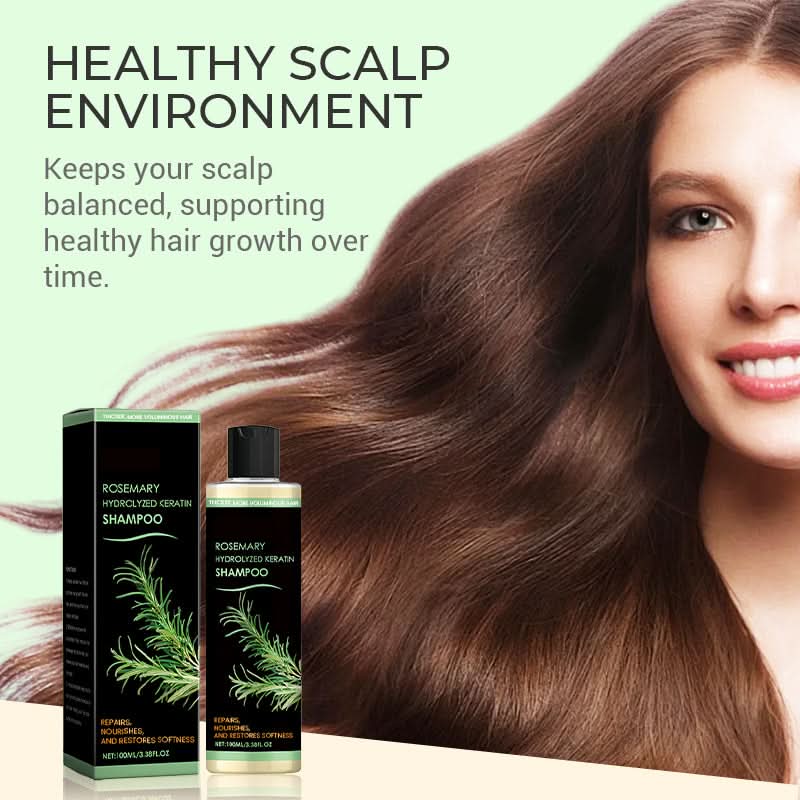 RevitaVibe™ Keratin Boost Shampoo — Unlock Thicker, Stronger Hair That Commands Attention