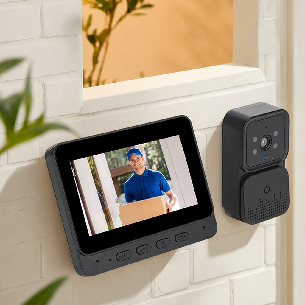 SecureSight™ — Take Instant Control with Sharp, Night-Ready Front Door Security